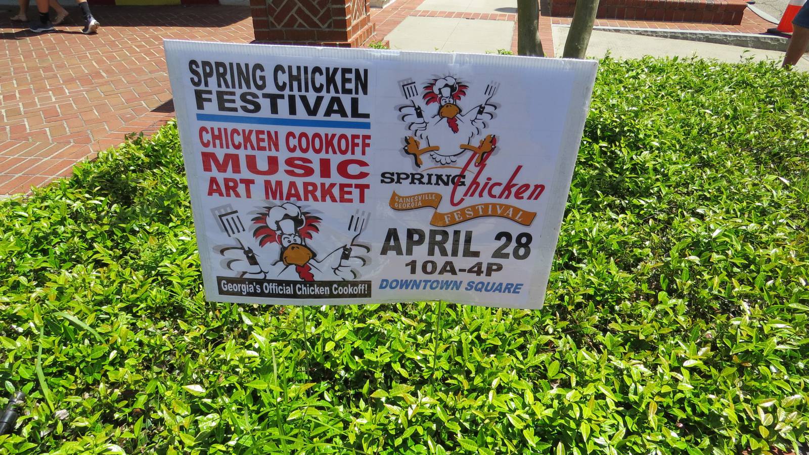 Gainesville Spring Chicken Festival 2018 103.7 Chuck FM